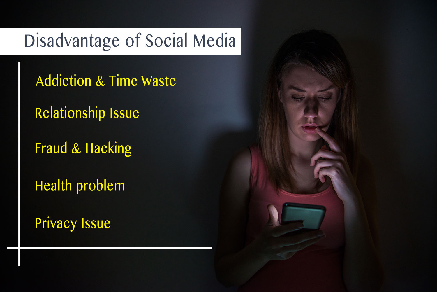 presentation on disadvantages of social media